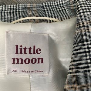Aritzia suit plaid
